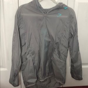 Gymshark Grey tempest pullover lightweight